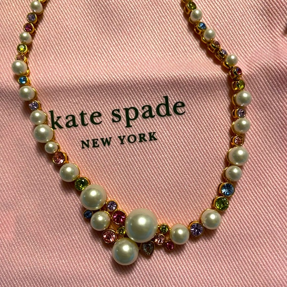 Kate Spade New York Pearl Caviar Statement Necklace - Picture 5 of 9